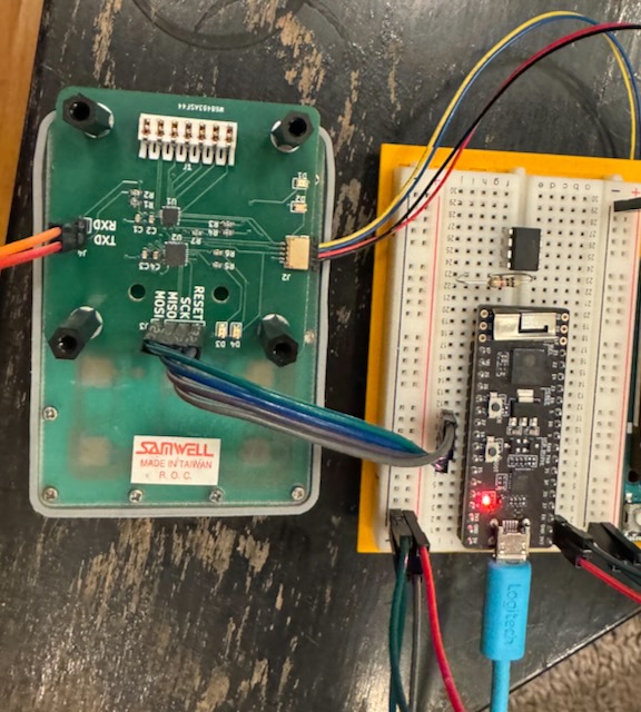 Assembled Keypad Board