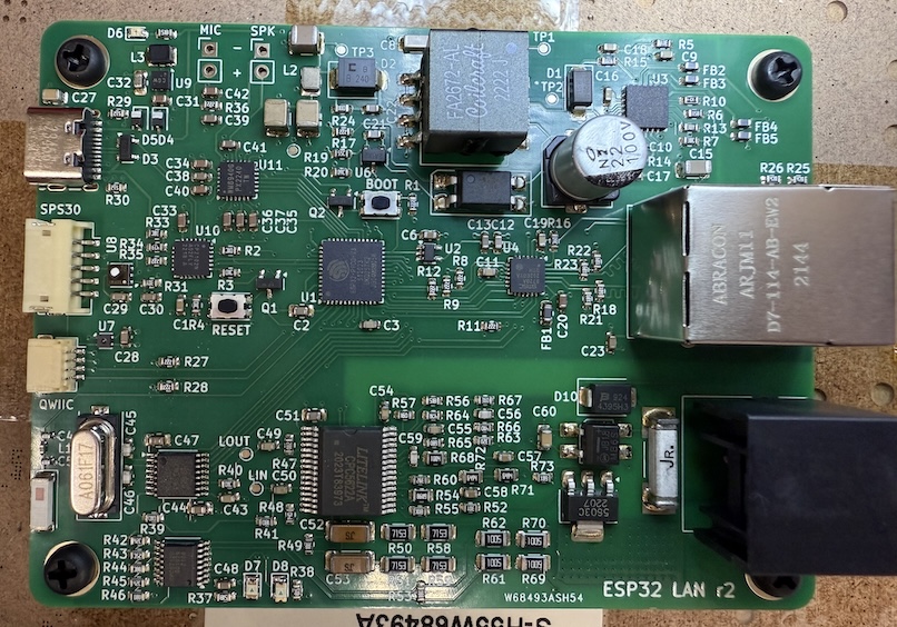 Assembled Networking Board