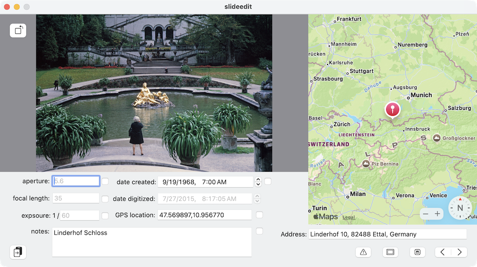 Slide Editing App